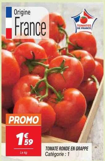 Netto Tomate Ronde En Grappe offre