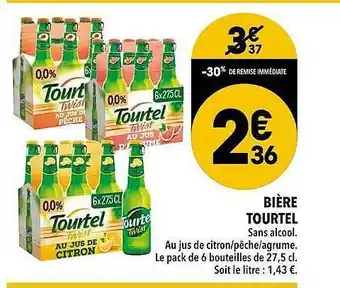 Supeco Bière Tourtel offre