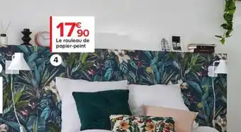 Castorama Papier-Peint Vinyle Intissé Goodhome Nepata offre