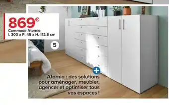 Commode Atomia