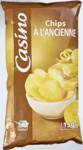 Spar CHIPS À L’ANCIENNE CASINO 150g offre