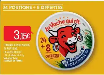 Match Fromage Fondu Nature En Portions La Vache Qui Rit offre