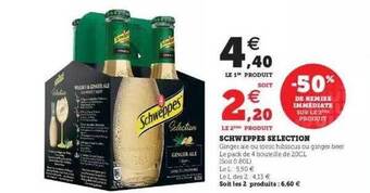 Super U Schweppes Sélection offre