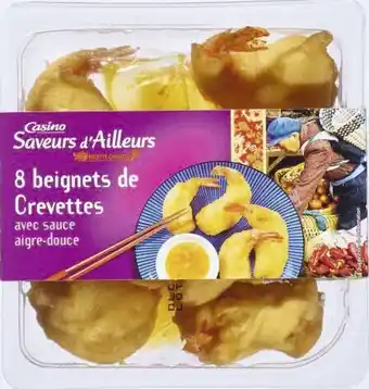 8 BEIGNETS DE CREVETTES SAVEURS d' AILLEURS CASINO
