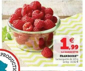 Super U Framboise offre