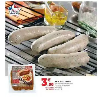 Super U Andouillette offre