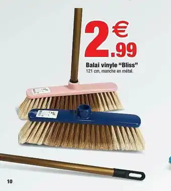 Bazarland Balai Vinyle offre