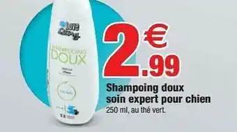 Bazarland Shampoing Doux Soin Expert Pour Chien offre
