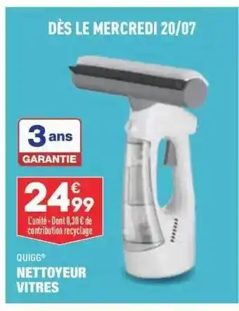 ALDI Quigg Nettoyeur Vitres offre