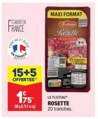 Le Flutiau Rosette