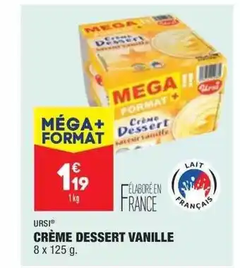 ALDI Ursi Crème Dessert Vanille offre