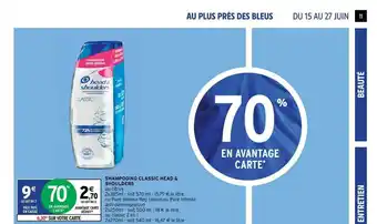 Intermarché Contact Shampooing Classic Head & Shoulders offre