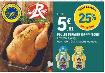 E.Leclerc Poulet Fermier Igp offre