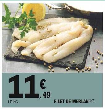E.Leclerc Filet De Merlan offre