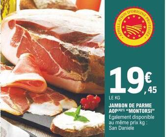 E.Leclerc Jambon De Parme Aop offre