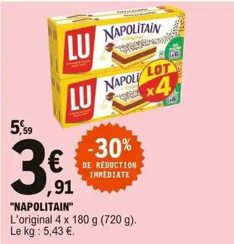 E.Leclerc Offre "napolitain" chez E Leclerc offre