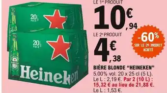 E.Leclerc Bière Blonde offre
