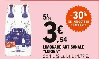 E.Leclerc Limonade Artisanale offre