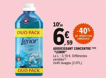 E.Leclerc Adoucissant Concentré offre