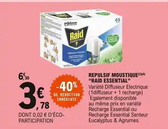 E.Leclerc Répulsif Moustique offre