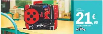 E.Leclerc Cartable 38 Cm Env. Miraculous offre