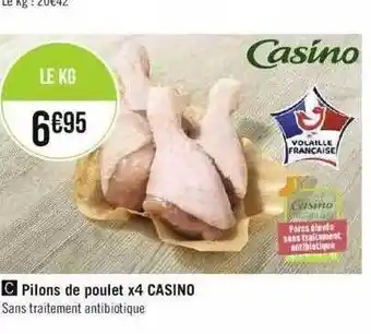 Géant Casino Pilon De Poulet X4 Casino offre