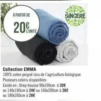 Géant Casino Collection Emma offre
