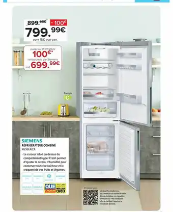 Siemens Réfrigérateur Combiné