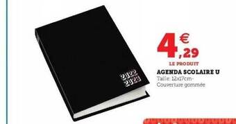 Hyper U Agenda Scolaire U offre