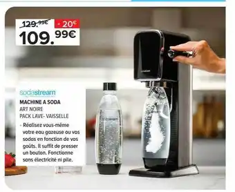 Gitem Sodastream Machine à Soda offre