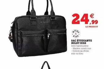 Hyper U Sac étudiante Milky Kiss offre