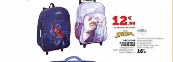 Sac Ă Dos Ă Roulettes Spiderman