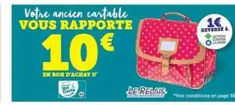 Hyper U Ancien Cartable offre