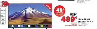 Hyper U Téléviseur Led 4k 55 offre