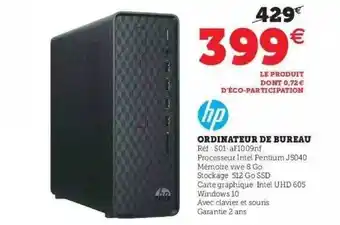 Hyper U Ordinateur De Bureau Hp offre