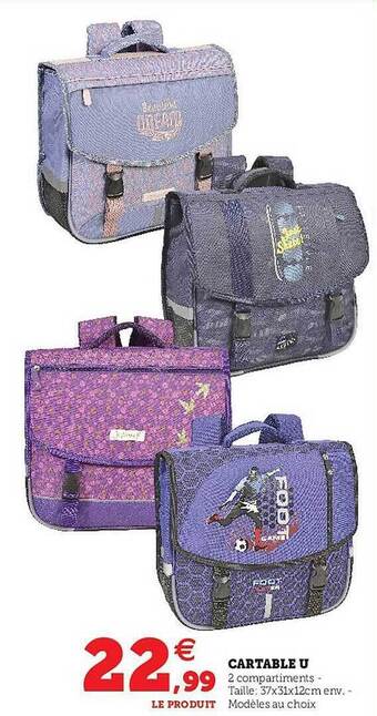 Hyper U Cartable U offre