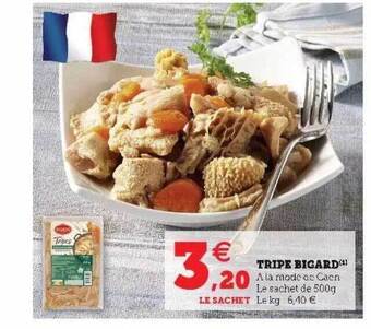 Hyper U Tripe Bigard offre