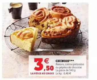 Hyper U Chinois offre