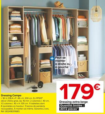 Castorama Dressing compo offre