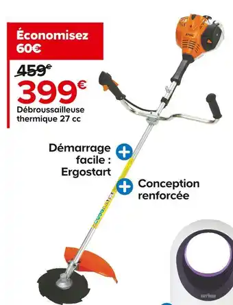 Castorama Stihl débroussailleuse thermique fs70 offre