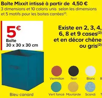 Castorama Boîte mixxit intissé offre