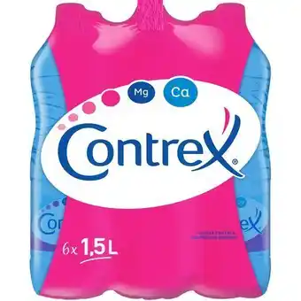 Auchan Supermarché Eau minérale naturelle contrex offre