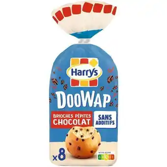 Auchan Supermarché Doowap pépites de chocolat au lait harrys offre
