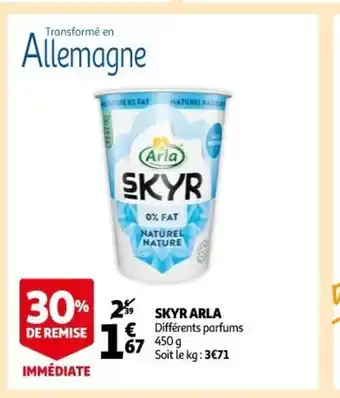 Auchan Skyr Arla offre