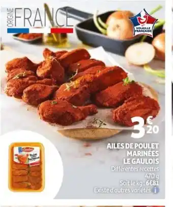Ailes De Poulet Marinées Le Gaulois