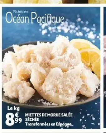 Auchan Miettes De Morue Salée Séchée offre