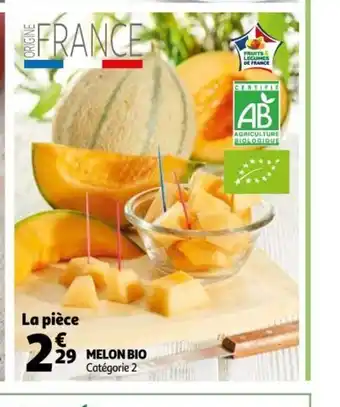 Auchan Melon Bio offre