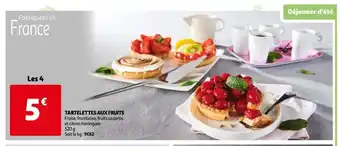 Auchan Tartelettes Aux Fruits offre