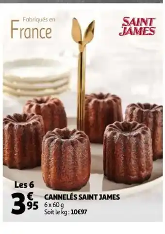Auchan Cannelés Saint James offre