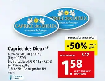 Caprice des dieux